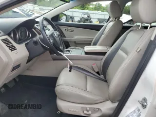 2012 Mazda CX-9 Grand Touring with VIN JM3TB3DV9C0338460, listed as a Copart auction lot 59548495 with 219,060 mi miles and Salvage title. Bid and sale history available at DreamBid. Image 7.