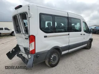 2018 Ford Transit Passenger XL z VIN 1FBAX2CM6JKA67593, wystawiony jako Copart lot #46419645 z przebiegiem 27 491 mil mil oraz Szkody całkowita. Historia ofert i sprzedaży dostępna na DreamBid. Obrazek 3.