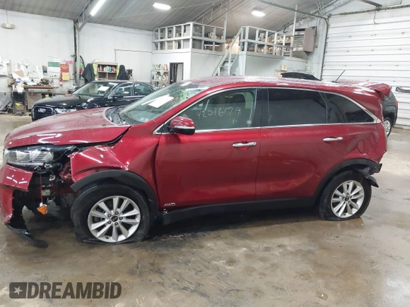 2020 Kia Sorento LX with VIN 5XYPGDA34LG680929, listed as a IAAI auction lot 42016179 with 34,733 mi miles and . Bid and sale history available at carsss.com. Image 14.