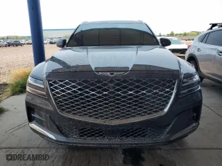 2021 Genesis GV80 Advanced + with VIN KMUHCESCXMU069983, listed as a Copart auction lot 64442274 with 0 mi miles and Salvage Title. Bid and sale history available at carsss.com. Image 5.