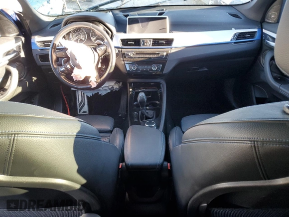 2016 BMW X1 xDrive28i with VIN WBXHT3C34G5F64741, listed as a Copart auction lot 88910015 with 0 mi miles and Salvage Title. Bid and sale history available at carsss.com. Image 8.