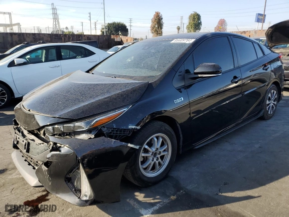 2022 Toyota Prius Prime LE with VIN JTDKAMFPXN3202741, listed as a Copart auction lot 85609764 with 90,309 mi miles and Salvage Title. Bid and sale history available at carsss.com. Image 1.