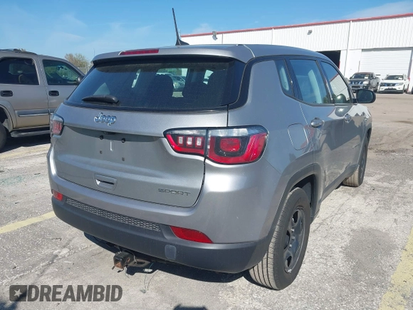 2020 Jeep Compass Sport с VIN 3C4NJCAB1LT236409, выставлен на аукционе IAAI как лот 41696554 с пробегом 125 930 миль миль и . История ставок и продаж доступна на DreamBid. Изображение 4.