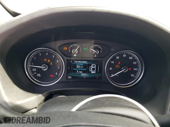 2019 Buick Enclave Essence with VIN 5GAERBKW2KJ232672, listed as a Copart auction lot 54578785 with 108,478 mi miles and Non Repairable. Bid and sale history available at DreamBid. Image 9.