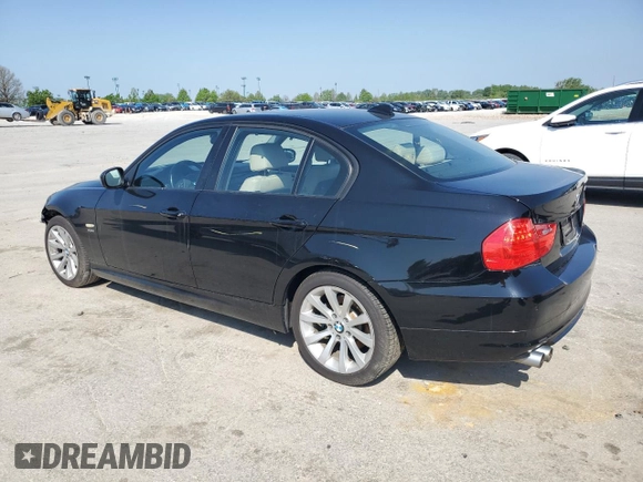 2011 BMW 3 Series 328i xDrive with VIN WBAPK7C59BA975051, listed as a Copart auction lot 53133695 with 111,711 mi miles and Salvage title. Bid and sale history available at DreamBid. Image 2.