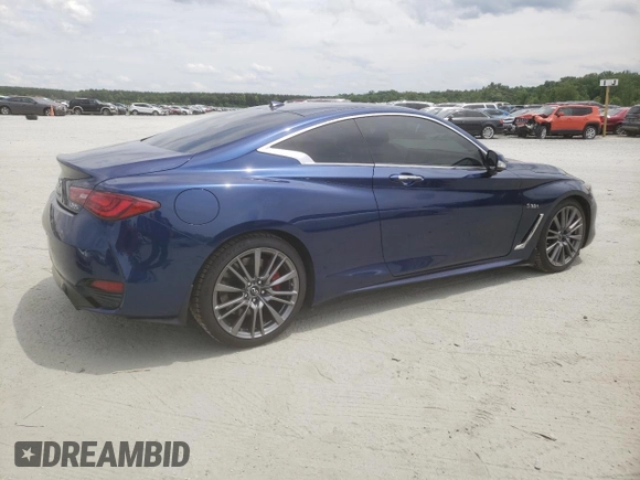 2017 Infiniti Q60 Red Sport 400 с VIN JN1FV7EK1HM611404, выставлен на аукционе Copart как лот 60481615 с пробегом 51 607 миль миль и Списание • Salvage title. История ставок и продаж доступна на DreamBid. Изображение 3.