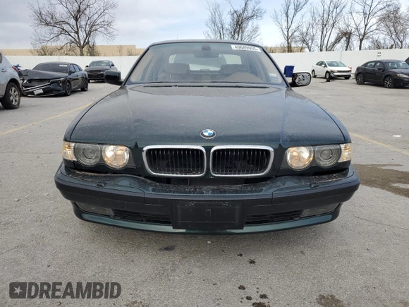 2001 BMW 7 Series 740i с VIN WBAGG83401DN86357, выставлен на аукционе Copart как лот 49689955 с пробегом Не указан миль и Списание • Salvage title. История ставок и продаж доступна на DreamBid. Изображение 6.