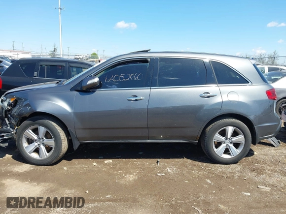 2012 Acura MDX Tech Pkg with VIN 2HNYD2H35CH538849, listed as a IAAI auction lot 42052860 with 173,052 mi miles. Bid and sale history available at carsss.com. Image 15.