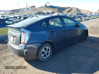 2013 Toyota Prius One with VIN JTDKN3DU6D1719665, listed as a IAAI auction lot 38765023 with 50,913 mi miles and . Bid and sale history available at DreamBid. Image 4.