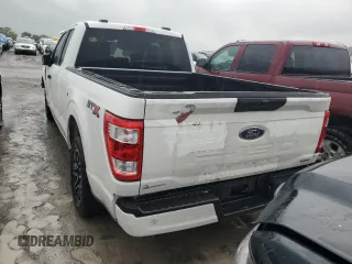 2023 Ford F-150 XL with VIN 1FTEX1CP3PKD50009, listed as a Copart auction lot 59509115 with 90,138 mi miles and Salvage title. Bid and sale history available at DreamBid. Image 6.