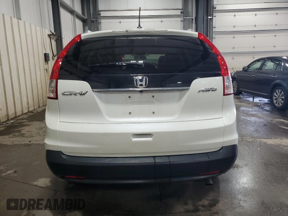 2013 Honda CR-V EX-L with VIN 5J6RM4H74DL001820, listed as a Copart auction lot 52120665 with 185,334 mi miles and Salvage Title. Bid and sale history available at carsss.com. Image 6.