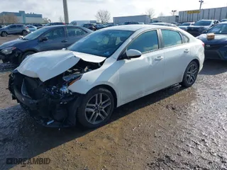 2019 Kia Forte S with VIN 3KPF34AD1KE071146, listed as a IAAI auction lot 41585168 with 77,029 mi miles. Bid and sale history available at carsss.com. Image 2.