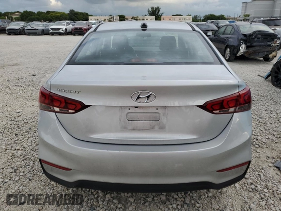 2020 Hyundai Accent Limited with VIN 3KPC34A69LE097998, listed as a Copart auction lot 74094674 with 26,412 mi miles and Salvage Title. Bid and sale history available at carsss.com. Image 6.