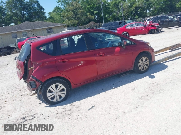 2017 Nissan Versa Note SR with VIN 3N1CE2CP7HL367921, listed as a IAAI auction lot 42015714 with 92,996 mi miles. Bid and sale history available at carsss.com. Image 4.