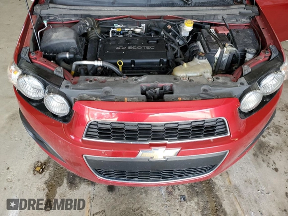 2016 Chevrolet Sonic LT with VIN 1G1JC6SG9G4163170, listed as a Copart auction lot 54338835 with 151,500 mi miles and Clean Title. Bid and sale history available at carsss.com. Image 11.