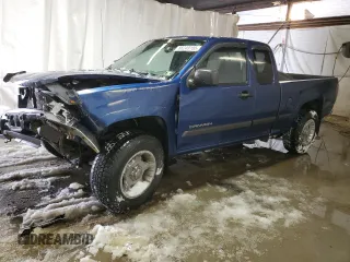 2005 GMC Canyon SLE Z71 with VIN 1GTDT196X58146680, listed as a Copart auction lot 88249155 with 0 mi miles and Salvage Title. Bid and sale history available at carsss.com. Image 1.