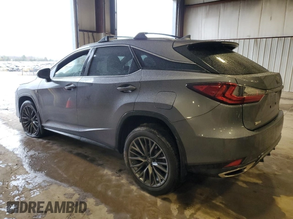 2021 Lexus RX with VIN 2T2SZMDA2MC290015, listed as a Copart auction lot 52081695 with 31,389 mi miles and Salvage Title. Bid and sale history available at carsss.com. Image 2.