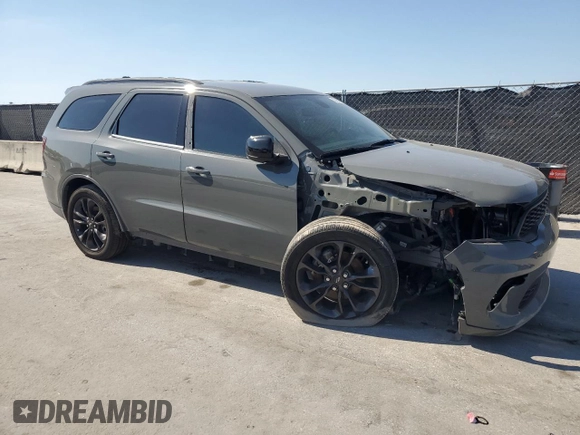2023 Dodge Durango GT с VIN 1C4RDHDGXPC624950, выставлен на аукционе Copart как лот 52185795 с пробегом 37 265 миль миль и Списание • Salvage title. История ставок и продаж доступна на DreamBid. Изображение 4.