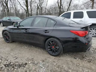 2014 Infiniti Q50 Premium with VIN JN1BV7AP1EM674093, listed as a Copart auction lot 45062485 with 116,228 mi miles and Salvage Title. Bid and sale history available at carsss.com. Image 2.