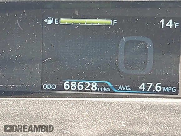 2019 Toyota Prius LE with VIN JTDL9RFU5K3002801, listed as a IAAI auction lot 41339356 with 68,628 mi miles and . Bid and sale history available at DreamBid. Image 15.