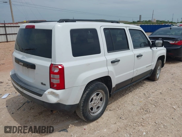 2014 Jeep Patriot Altitude with VIN 1C4NJPBAXED547553, listed as a IAAI auction lot 42152374 with 172,208 mi miles and . Bid and sale history available at DreamBid. Image 4.
