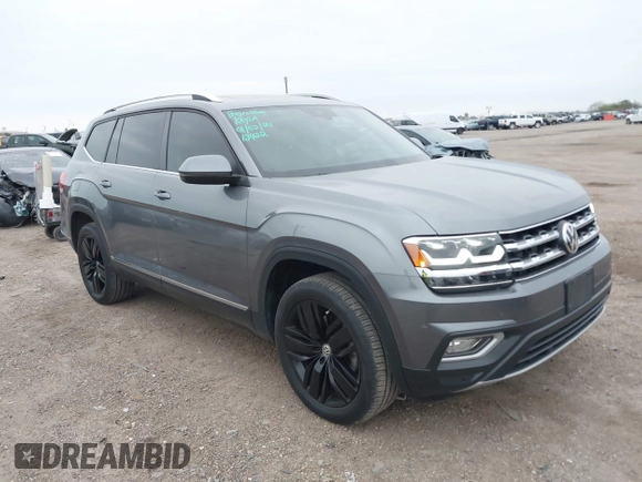 2020 Volkswagen Atlas SEL with VIN 1V2ER2CA6LC505201, listed as a IAAI auction lot 41335878 with 30,732 mi miles and . Bid and sale history available at DreamBid. Image 1.