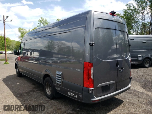 2021 Mercedes-Benz Sprinter with VIN W1W9ED3Y4MT061958, listed as a Copart auction lot 53903584 with 18,792 mi miles and Clean Title. Bid and sale history available at DreamBid. Image 3.