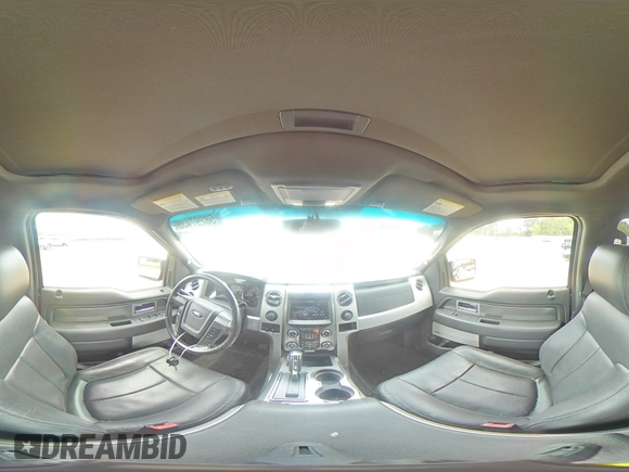2014 Ford F-150 XL with VIN 1FTFW1ET6EFB74225, listed as a Copart auction lot 58297435 with 111,040 mi miles and Salvage title. Bid and sale history available at DreamBid. Image 14.