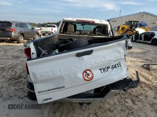 2020 Chevrolet Silverado 1500 Work Truck with VIN 1GCRYAEF7LZ333816, listed as a Copart auction lot 74290974 with 99,562 mi miles and Non Repairable. Bid and sale history available at carsss.com. Image 6.