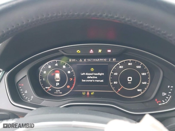 2019 Audi Q5 Premium Plus with VIN WA1BNAFY9K2144323, listed as a IAAI auction lot 41262761 with 71,979 mi miles. Bid and sale history available at carsss.com. Image 7.
