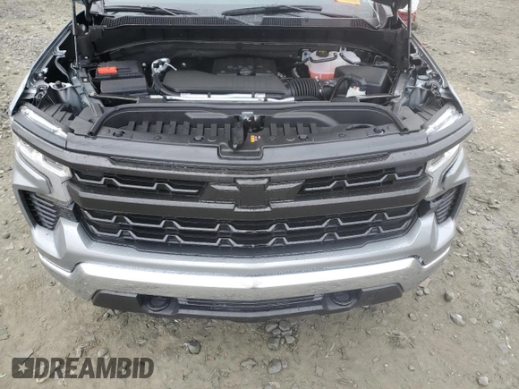 2025 Chevrolet Silverado 1500 LT with VIN 1GCPKKEK5SZ177043, listed as a Copart auction lot 49745845 with Not Provided miles and Salvage Title. Bid and sale history available at DreamBid. Image 12.