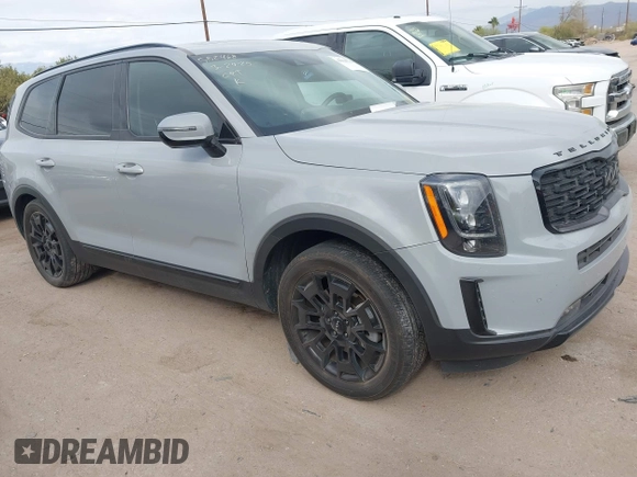 2022 Kia Telluride SX with VIN 5XYP5DHC5NG228051, listed as a IAAI auction lot 41964779 with 48,340 mi miles and . Bid and sale history available at carsss.com. Image 1.