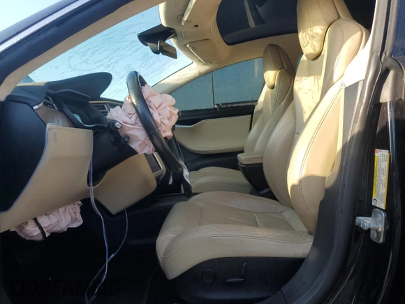 2017 Tesla Model S 100D with VIN 5YJSA1E2XHF194670, listed as a Copart auction lot 57919145 with 122,314 mi miles and Clean title. Bid and sale history available at DreamBid. Image 7.