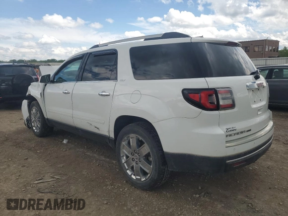 2017 GMC Acadia Limited с VIN 1GKKRSKD4HJ151749, выставлен на аукционе Copart как лот 55518605 с пробегом 181 569 миль миль и Списание • Salvage title. История ставок и продаж доступна на DreamBid. Изображение 2.