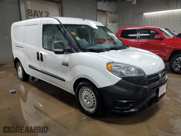 2018 Ram ProMaster City Cargo Van Tradesman with VIN ZFBERFAB2J6K39842, listed as a Copart auction lot 48496975 with 235,277 mi miles and Clean Title. Bid and sale history available at carsss.com. Image 4.
