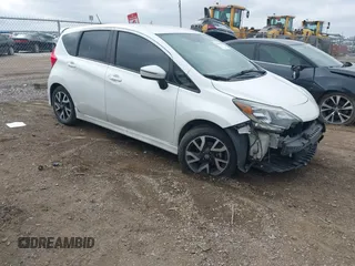 2017 Nissan Note SV with VIN 3N1CE2CP9HL375390, listed as a IAAI auction lot 41668937 with 115,423 mi miles and . Bid and sale history available at DreamBid. Image 1.