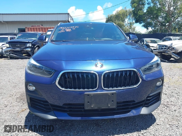 2020 BMW X2 sDrive28i with VIN WBXYH9C05L5P25132, listed as a IAAI auction lot 42269935 with 55,508 mi miles and . Bid and sale history available at DreamBid. Image 12.