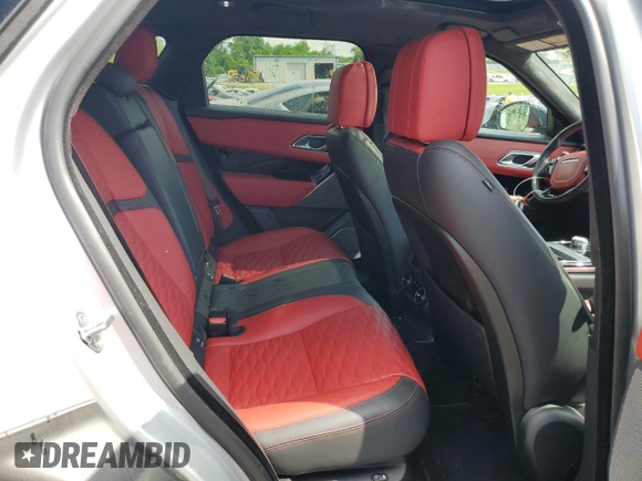 2020 Land Rover Range Rover Velar with VIN SALYU2EE3LA256194, listed as a Copart auction lot 56965895 with 49,073 mi miles and Salvage title. Bid and sale history available at DreamBid. Image 10.