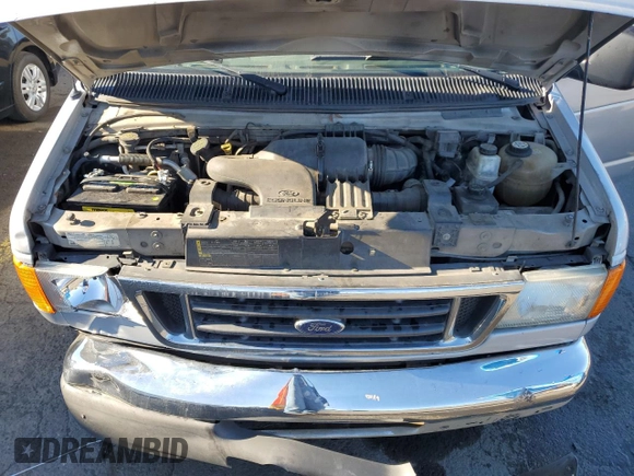 2007 Ford Econoline Passenger XL with VIN 1FBNE31L67DB06686, listed as a Copart auction lot 71796304 with 268,977 mi miles and Salvage Title. Bid and sale history available at carsss.com. Image 11.