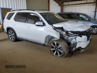 2025 Honda Pilot Elite with VIN 5FNYG1H86SB009451, listed as a Copart auction lot 47172145 with Not Provided miles and Salvage Title. Bid and sale history available at DreamBid. Image 4.