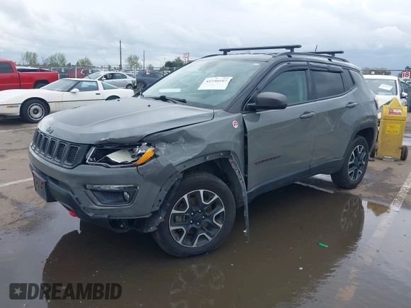 2021 Jeep Compass Trailhawk с VIN 3C4NJDDB0MT512095, выставлен на аукционе IAAI как лот 41940103 с пробегом 78 655 миль миль и . История ставок и продаж доступна на DreamBid. Изображение 18.