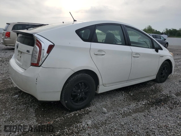 2012 Toyota Prius One with VIN JTDKN3DU1C1527309, listed as a Copart auction lot 55328605 with 248,311 mi miles and Clean Title. Bid and sale history available at carsss.com. Image 3.