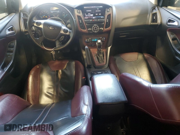 2013 Ford Focus Titanium with VIN 1FADP3J29DL193550, listed as a Copart auction lot 48848985 with 159,294 mi miles and Salvage Title. Bid and sale history available at carsss.com. Image 8.