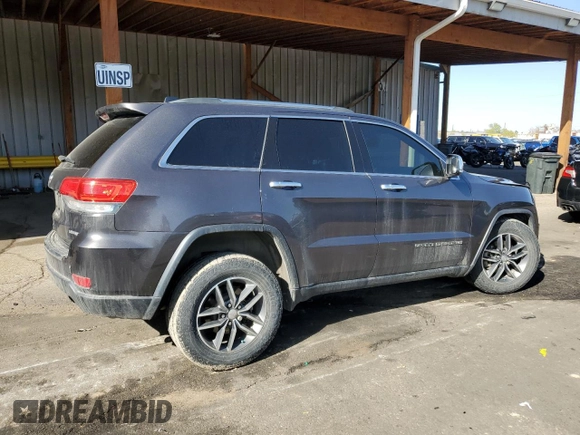 2018 Jeep Grand Cherokee Limited with VIN 1C4RJFBG5JC488542, listed as a Copart auction lot 52099495 with 57,305 mi miles and Salvage Title. Bid and sale history available at DreamBid. Image 3.