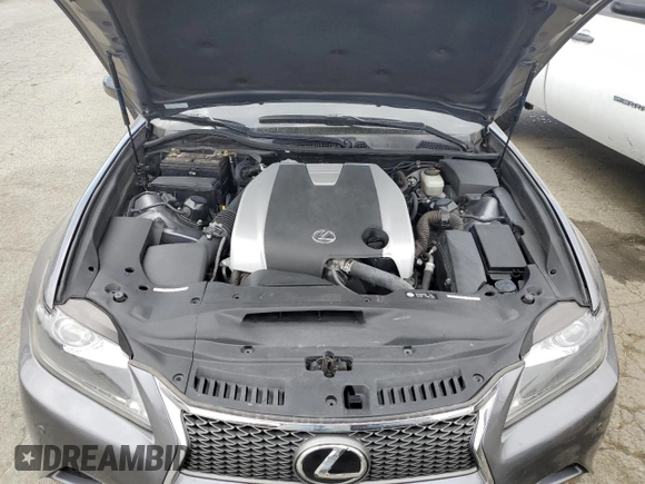 2013 Lexus GS 350 with VIN JTHBE1BLXD5014583, listed as a Copart auction lot 65839464 with 129,335 mi miles and Salvage Title. Bid and sale history available at carsss.com. Image 11.