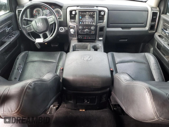 2015 Ram 1500 Sport with VIN 1C6RR7MT9FS780014, listed as a Copart auction lot 86001184 with 106,162 mi miles and Salvage title. Bid and sale history available at DreamBid. Image 8.
