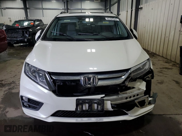 2019 Honda Odyssey EX-L z VIN 5FNRL6H74KB028844, wystawiony jako Copart lot #45184545 z przebiegiem 146 588 mil mil oraz Szkoda całkowita • Salvage title. Historia ofert i sprzedaży dostępna na DreamBid. Obrazek 5.
