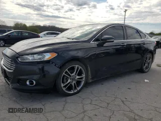 2015 Ford Fusion Titanium with VIN 3FA6P0D94FR308849, listed as a Copart auction lot 50436205 with 214,565 mi miles and Clean Title. Bid and sale history available at carsss.com. Image 1.
