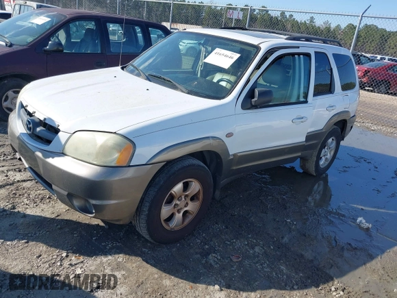2004 Mazda Tribute ES with VIN 4F2CZ06164KM12579, listed as a IAAI auction lot 41654646 with 208,120 mi miles. Bid and sale history available at carsss.com. Image 2.