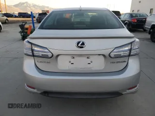 2010 Lexus HS 250h with VIN JTHBB1BA7A2009619, listed as a Copart auction lot 85790644 with 281,598 mi miles and Salvage Title. Bid and sale history available at DreamBid. Image 6.